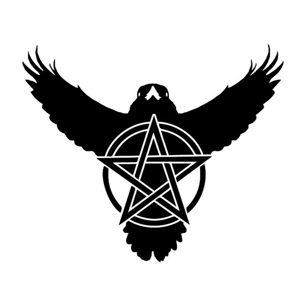 17.7cm*14.7cm animal crow pentagram fashion vinyl motorcycle car sticker decal black/silver c11-1265
17.7cm*14.7cm animal crow pentagram fashion vinyl motorcycle car sticker decal black/silver c11-1265