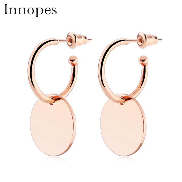 innopes 2020 fashion rose gold statement big geometric circle dangle earrings drop earing for woman modern jewelry, Silver
innopes 2020 fashion rose gold statement big geometric circle dangle earrings drop earing for woman modern jewelry, Silver
