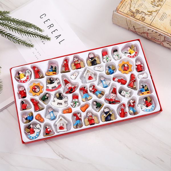 christmas ornaments wooden small pendant decoration christmas tree pendant 48 piece box sale
christmas ornaments wooden small pendant decoration christmas tree pendant 48 piece box sale