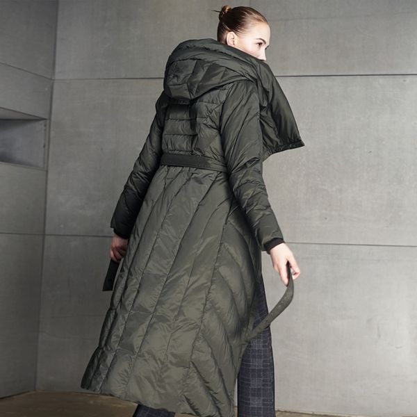 winter jackets women long down parka warm thickening hooded parka female white duck down jacket women's down plus size coat y201026, Black
winter jackets women long down parka warm thickening hooded parka female white duck down jacket women's down plus size coat y201026, Black