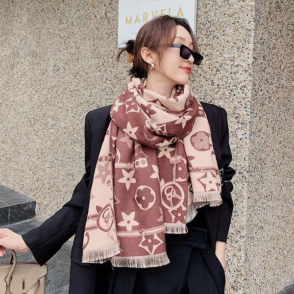 scarves cashmere warm scarf winter 65*190cm long all-match retro tassel thickening chain bib dual-use shawl women, Blue;gray
scarves cashmere warm scarf winter 65*190cm long all-match retro tassel thickening chain bib dual-use shawl women, Blue;gray