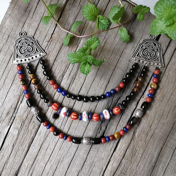 ethnic necklace stone beads,red mookaite,black onyx nacklace,unique ethnic jewelry, vintage beauty necklace, jewelry gift, Golden;silver
ethnic necklace stone beads,red mookaite,black onyx nacklace,unique ethnic jewelry, vintage beauty necklace, jewelry gift, Golden;silver
