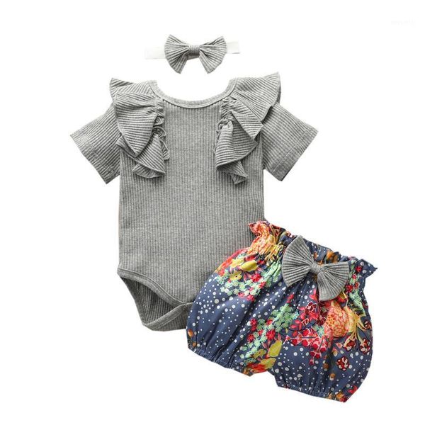 clothing sets baby girls summer 3-pcs outfit set short sleeve solid color ruffle button closure romper colorful bow pants hair band1, White
clothing sets baby girls summer 3-pcs outfit set short sleeve solid color ruffle button closure romper colorful bow pants hair band1, White