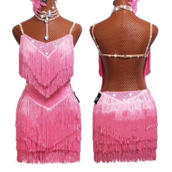 new latin dance dress lady performance dance wear girls gatsby dress women competition costume pink fringe bl25551, Black;red
new latin dance dress lady performance dance wear girls gatsby dress women competition costume pink fringe bl25551, Black;red