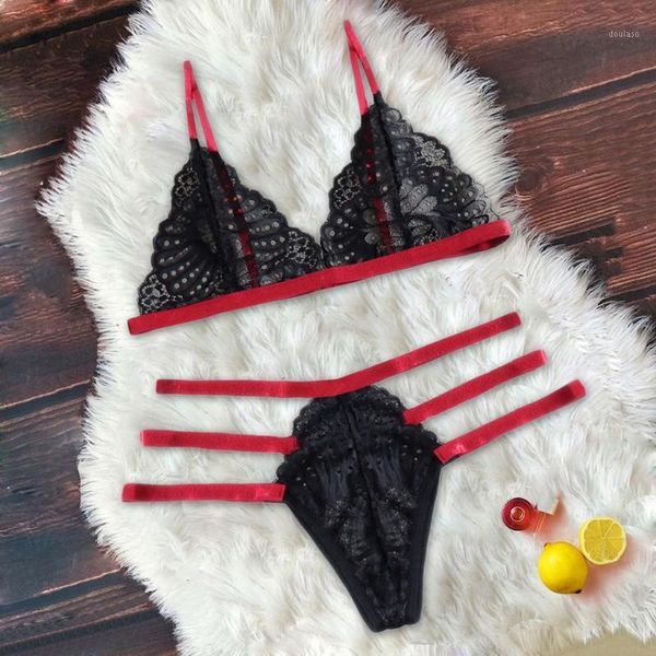 2pcs lingerie set temptation lace push up bra set women underwear bras + panties bandage lace erotic underwear #w1, Red;black
2pcs lingerie set temptation lace push up bra set women underwear bras + panties bandage lace erotic underwear #w1, Red;black