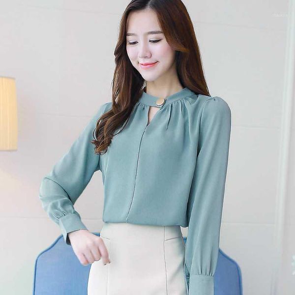 new korea solid bottoming blouses winter fashion loose chiffon women blouse autumn office shirts ladies blusas mujer1, White
new korea solid bottoming blouses winter fashion loose chiffon women blouse autumn office shirts ladies blusas mujer1, White