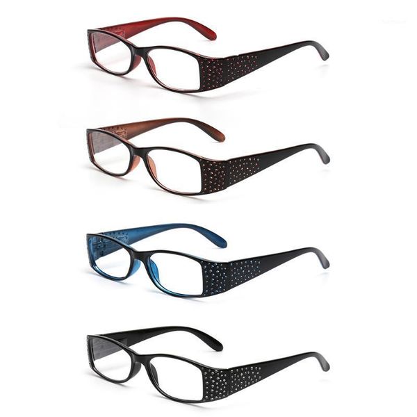 4pcs/set vintage personality square reading glasses spring hinge women magnifier presbyopic diopter1, White;black
4pcs/set vintage personality square reading glasses spring hinge women magnifier presbyopic diopter1, White;black