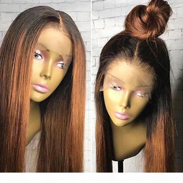 human hair straight 360 lace frontal wigs 100% brazilian hair ombre black roots 1b 30 color 130% density wig for black women, Black;brown
human hair straight 360 lace frontal wigs 100% brazilian hair ombre black roots 1b 30 color 130% density wig for black women, Black;brown