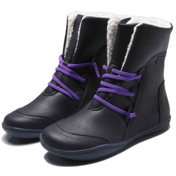 boots fashion female snow round toe flat with cross tied ankle women winter warm fur shoes woman 2021, Black
boots fashion female snow round toe flat with cross tied ankle women winter warm fur shoes woman 2021, Black