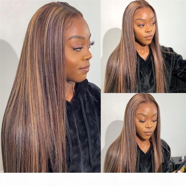 highlight brown human hair lace wigs with baby hair ombre long straight brazilian remy pu silk base wigs for women, Black;brown
highlight brown human hair lace wigs with baby hair ombre long straight brazilian remy pu silk base wigs for women, Black;brown