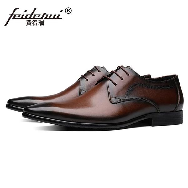 vintage italian derby man formal dress shoes genuine leather handcrafted pointed toe lace up men's wedding party footwear js286, Black
vintage italian derby man formal dress shoes genuine leather handcrafted pointed toe lace up men's wedding party footwear js286, Black