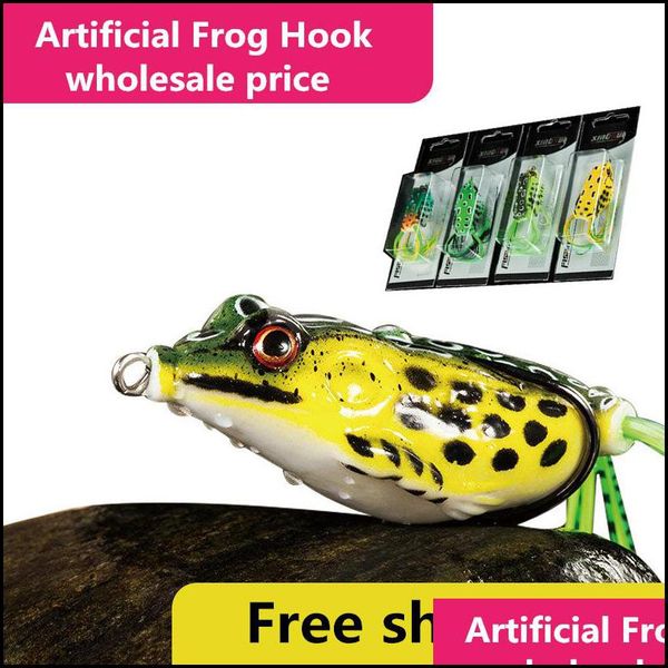 baits & lures fishing sports outdoors soft rubber simation ray frog snakehead bait 4.5cm-8g 5cm-11g 5.5cm-14g mix colors boxed lure hook dro
baits & lures fishing sports outdoors soft rubber simation ray frog snakehead bait 4.5cm-8g 5cm-11g 5.5cm-14g mix colors boxed lure hook dro