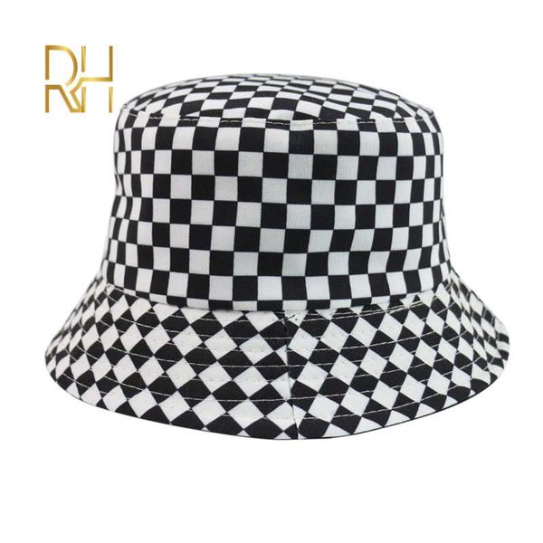 2020 new two side cotton reversible black white plaid bucket hats outdoor fishing caps women men hat summer fashion sun hat rh, Blue;gray
2020 new two side cotton reversible black white plaid bucket hats outdoor fishing caps women men hat summer fashion sun hat rh, Blue;gray