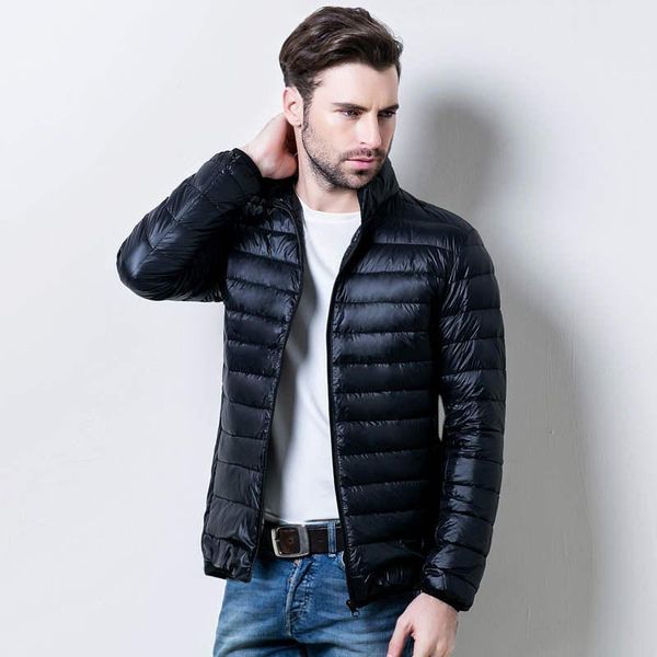 autumn winter 20ss new men lightweight thin slim down jackets fashion soild long sleeve zipper warm coat mens casual winter jacket and women, Black
autumn winter 20ss new men lightweight thin slim down jackets fashion soild long sleeve zipper warm coat mens casual winter jacket and women, Black
