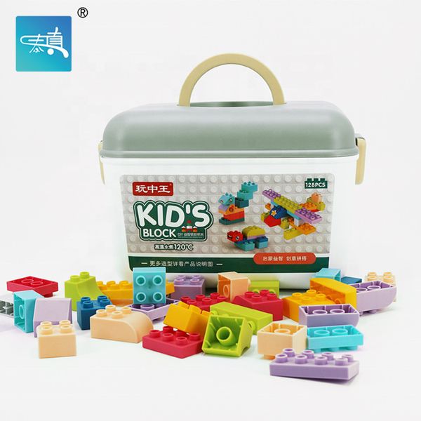 2020 baby building activities blocks plastic soft toy brick for kids toys