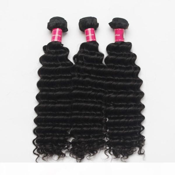 full bundles deep wave brazilian virgin human hair weaves unprocessed peruvian hair weft 300g lot forawme hair extensions, Black
full bundles deep wave brazilian virgin human hair weaves unprocessed peruvian hair weft 300g lot forawme hair extensions, Black