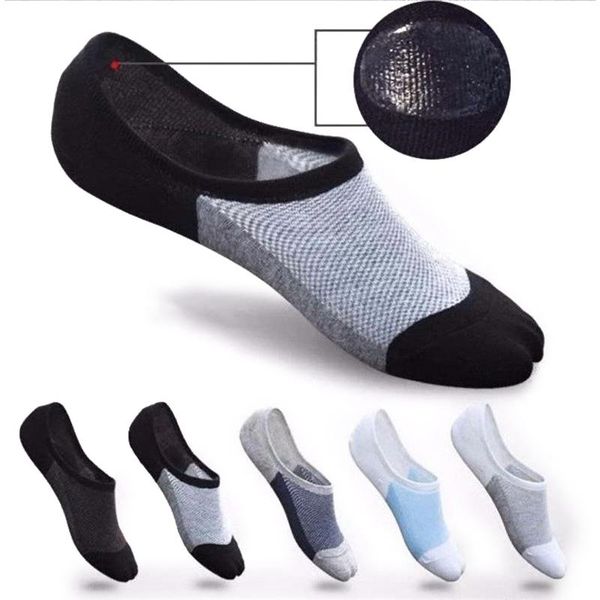 5 pairs/lot summer men's socks sport breathable non-slip silicone invisible boat socks male cotton sock ankle for men meias, Black
5 pairs/lot summer men's socks sport breathable non-slip silicone invisible boat socks male cotton sock ankle for men meias, Black