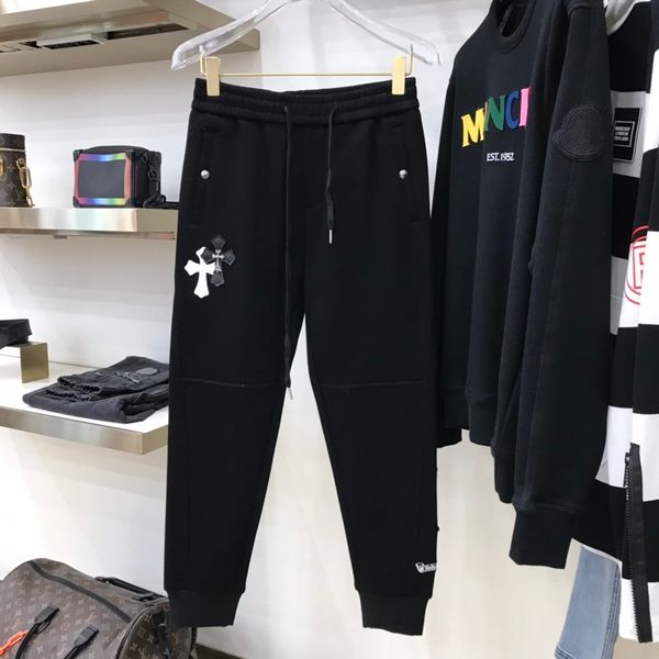 chromehearts new slim casual cross embroidery autumn and winter sports pants, Black
chromehearts new slim casual cross embroidery autumn and winter sports pants, Black
