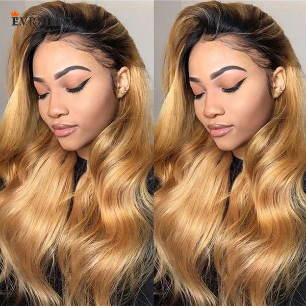 #1b/27 ombre brazilian 13x4 lace frontal wig with baby hair 180% body wave remy pre plucked laces front human hairs wigs for women, Black
#1b/27 ombre brazilian 13x4 lace frontal wig with baby hair 180% body wave remy pre plucked laces front human hairs wigs for women, Black