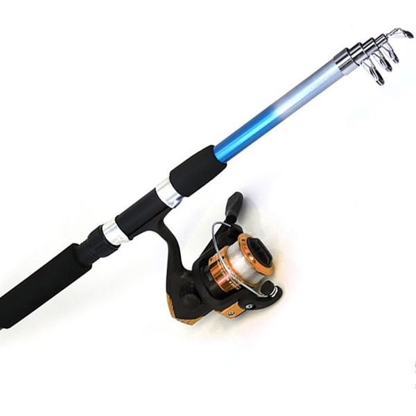 1.8m fishing rod combo and reel full kit spinning fishing reel gear pole set 100m line lures hooks jig head
1.8m fishing rod combo and reel full kit spinning fishing reel gear pole set 100m line lures hooks jig head