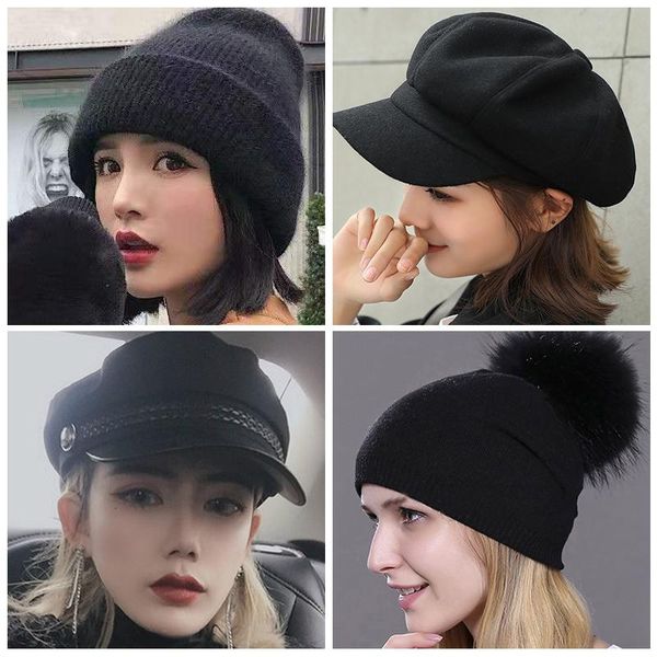 beanie/skull caps spring autumn winter hats for women fashion skullies beanies pom casual knitted thicken fur pompom cap, Blue;gray
beanie/skull caps spring autumn winter hats for women fashion skullies beanies pom casual knitted thicken fur pompom cap, Blue;gray