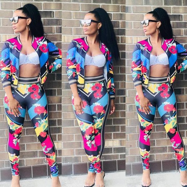 women casual two piece set long sleeve zipper bomber jacket and pants suits flower print tracksuit matching set outfits1, Gray
women casual two piece set long sleeve zipper bomber jacket and pants suits flower print tracksuit matching set outfits1, Gray