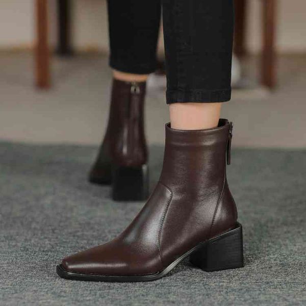 boots thin boots women thick heel square head spring and autumn single brown british style high back zipper short 7lh5, Black
boots thin boots women thick heel square head spring and autumn single brown british style high back zipper short 7lh5, Black