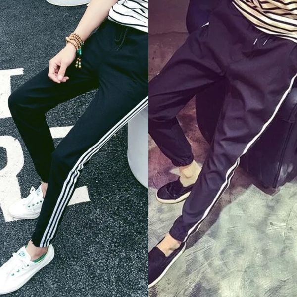 nbrsz autumn new thin sports casual side corset men's casual bar three sports pants youth harem pants f0caz, Blue
nbrsz autumn new thin sports casual side corset men's casual bar three sports pants youth harem pants f0caz, Blue