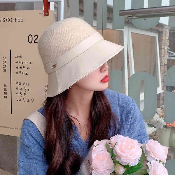 caps hats solid color cashmere fisherman's female autumn winter pu splicing basin korean sun women's warm dome, Blue;gray
caps hats solid color cashmere fisherman's female autumn winter pu splicing basin korean sun women's warm dome, Blue;gray