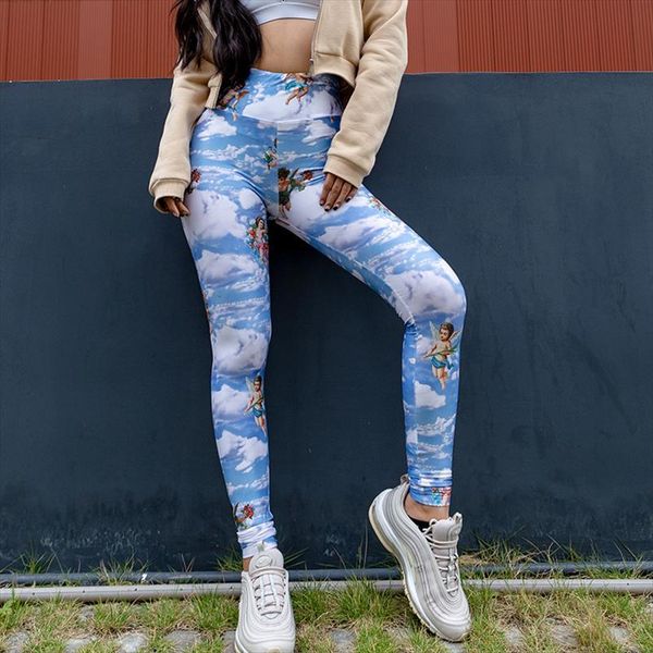 2020 kawaii cupid print high waist leggings femme angel pattern push up sport leggins mujer fittness leginsy damskie, Black
2020 kawaii cupid print high waist leggings femme angel pattern push up sport leggins mujer fittness leginsy damskie, Black