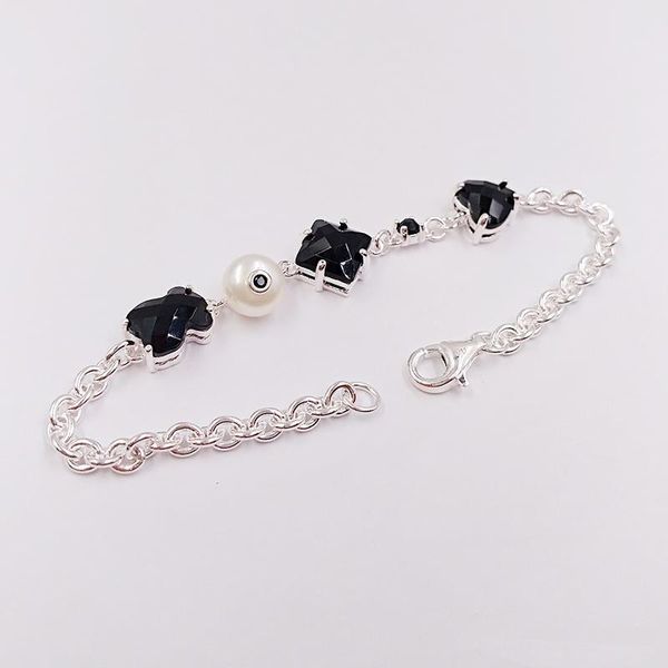 memnon authentic 925 sterling silver bracelets pulsera erma de plata fits european bear bear jewelry style gift 513631520, Black
memnon authentic 925 sterling silver bracelets pulsera erma de plata fits european bear bear jewelry style gift 513631520, Black