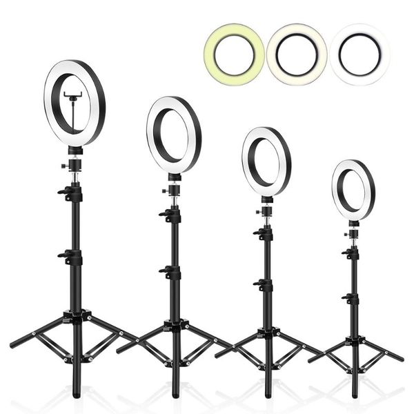 6/10 inch ring led light tripod 50-210cm ring selfie lamp with stand phone holder pgraphy lighting for youtube makeup light
6/10 inch ring led light tripod 50-210cm ring selfie lamp with stand phone holder pgraphy lighting for youtube makeup light