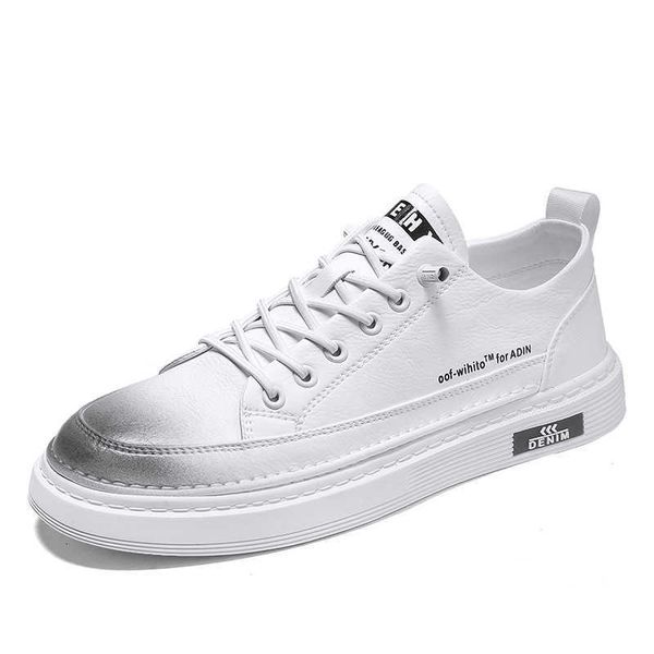 men's shoes color polishing simple casual board trend british leather in autumn versatile soft soled small white, Black
men's shoes color polishing simple casual board trend british leather in autumn versatile soft soled small white, Black
