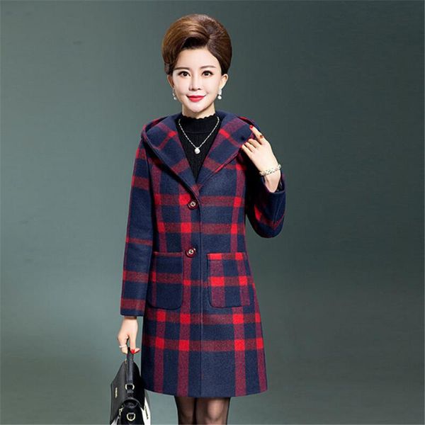 elderly women's autumn 51% wool wool coat coat in 40 at the age of 50 with her mother in the long hooded windbreaker woolen, Black
elderly women's autumn 51% wool wool coat coat in 40 at the age of 50 with her mother in the long hooded windbreaker woolen, Black