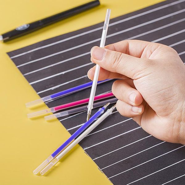 1set=10pcs heat wrap fade out fabric markers pencil high temperature disappearing marker pens sewing drawing lines accessories, Black
1set=10pcs heat wrap fade out fabric markers pencil high temperature disappearing marker pens sewing drawing lines accessories, Black