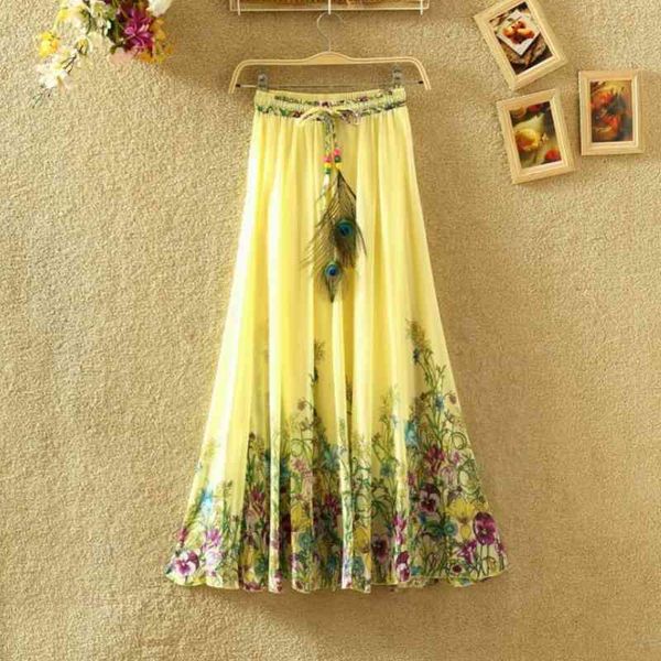 arrival skirt woman summer beach bohemian women chiffon flower print drawstring maxi long skirt wholesale, Black
arrival skirt woman summer beach bohemian women chiffon flower print drawstring maxi long skirt wholesale, Black