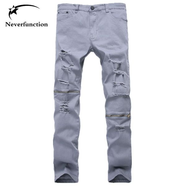 men's jeans european american style fashion casual ripped pencil trousers skinny zipper knee for men denim joggers pants, Blue
men's jeans european american style fashion casual ripped pencil trousers skinny zipper knee for men denim joggers pants, Blue