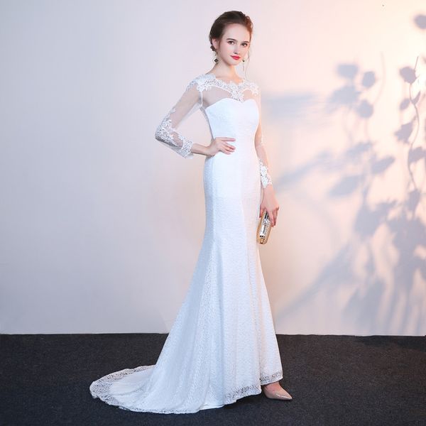 2021 new wedding dress to be fiesta's dress, neck-neck lace lace, long sleeves s6f0, Blue;red
2021 new wedding dress to be fiesta's dress, neck-neck lace lace, long sleeves s6f0, Blue;red