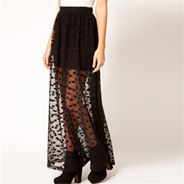 stylish tulle skirts womens spring summer elastic high waist long a-line skirt girls saia feminina1, Black
stylish tulle skirts womens spring summer elastic high waist long a-line skirt girls saia feminina1, Black