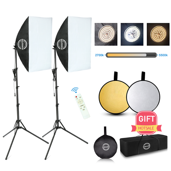 professional pgraphy lighting kit 50x70cm 2 lamp softbox camera accessories with 2pcs reflector panel for p studio kit
professional pgraphy lighting kit 50x70cm 2 lamp softbox camera accessories with 2pcs reflector panel for p studio kit