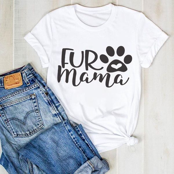 women lady cartoon mama pet letters print fashion summer ladies t tee tshirt womens female shirt clothes graphic t-shirt, White
women lady cartoon mama pet letters print fashion summer ladies t tee tshirt womens female shirt clothes graphic t-shirt, White