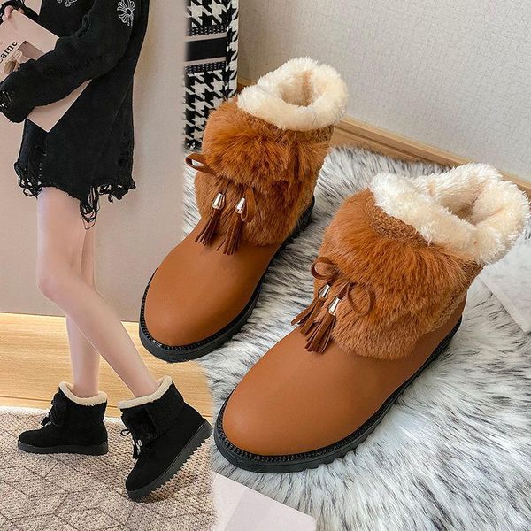 snow ankle boots women's winter shoes bottine femme warm winter woman boots for women's shoes woman booties boot female solid 40, Black
snow ankle boots women's winter shoes bottine femme warm winter woman boots for women's shoes woman booties boot female solid 40, Black