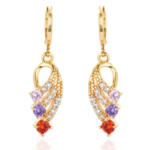 dangle & chandelier fashion women gold color multi-color zircon cz angel drop earrings jewelry, Silver
dangle & chandelier fashion women gold color multi-color zircon cz angel drop earrings jewelry, Silver