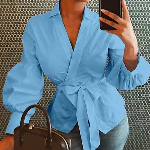 casual loose v-neck female blusas mujer plus size s-2xl women and blouses 2021 spring lantern sleeve sashes tunic shirts1, White
casual loose v-neck female blusas mujer plus size s-2xl women and blouses 2021 spring lantern sleeve sashes tunic shirts1, White