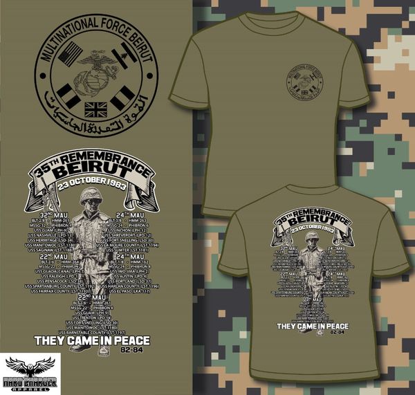 2020 men t shirt fashion marine corps beirut lebanon 1982-1984 35th remembrance outstanding usmc shirt sport hooded sweatshirt hoodie
2020 men t shirt fashion marine corps beirut lebanon 1982-1984 35th remembrance outstanding usmc shirt sport hooded sweatshirt hoodie
