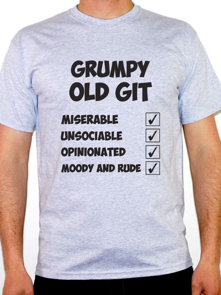new sleeve t shirt grumpy old git - miserable moody humorous novelty themed men's tee shirt logo shirts sport hooded sweatshirt hoodie
new sleeve t shirt grumpy old git - miserable moody humorous novelty themed men's tee shirt logo shirts sport hooded sweatshirt hoodie