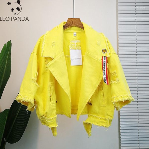 2020 fashion slim women denim jacket pole female loose cowboy coat new spring autumn cool pockets hole tassel girl jean outwear1, Black;brown
2020 fashion slim women denim jacket pole female loose cowboy coat new spring autumn cool pockets hole tassel girl jean outwear1, Black;brown