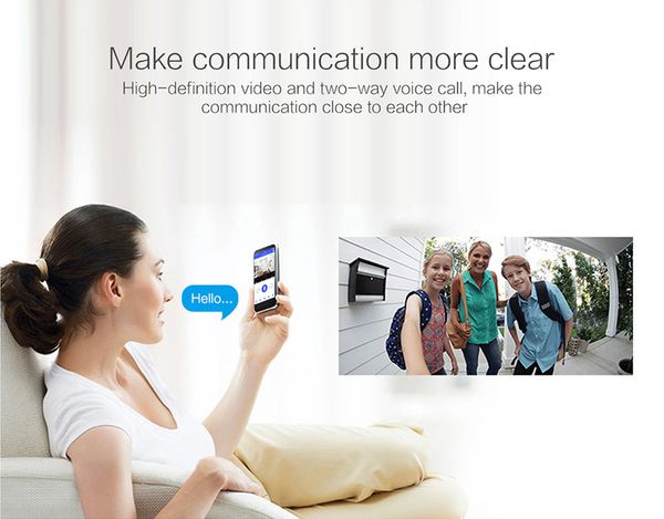 hipping video doorbell smart wireless wifi security door bell visual recording home monitor night vision intercom door phone
hipping video doorbell smart wireless wifi security door bell visual recording home monitor night vision intercom door phone