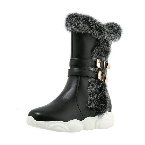 2021 new fashion mid calf comfortable flat heels round toe ladies shoes winter keep warm snow boots big size 33-43 jivx, Black
2021 new fashion mid calf comfortable flat heels round toe ladies shoes winter keep warm snow boots big size 33-43 jivx, Black