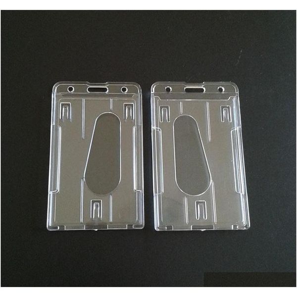 vertical hard transparent plastic badge holder double card id bussiness office school stationery 10x6cm f sqcfhb sports2010
vertical hard transparent plastic badge holder double card id bussiness office school stationery 10x6cm f sqcfhb sports2010